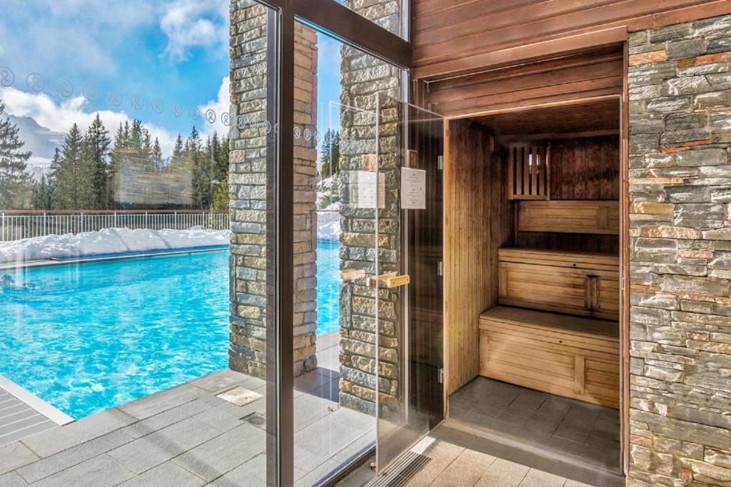 Appartement Premium En Pleine Nature A Flaine, 8 A 10 Personnes - Piscine Exterieure Chauffee, Jacuzzi, Sauna, Hammam Et Salle De Sport Exteriör bild