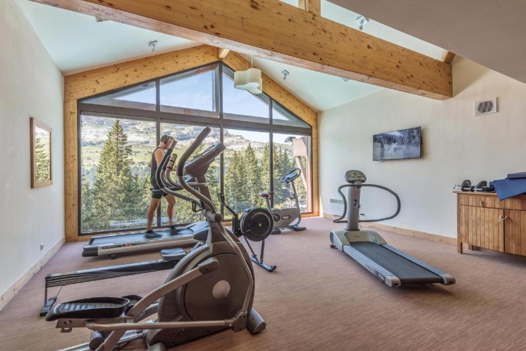 Appartement Premium En Pleine Nature A Flaine, 8 A 10 Personnes - Piscine Exterieure Chauffee, Jacuzzi, Sauna, Hammam Et Salle De Sport Exteriör bild