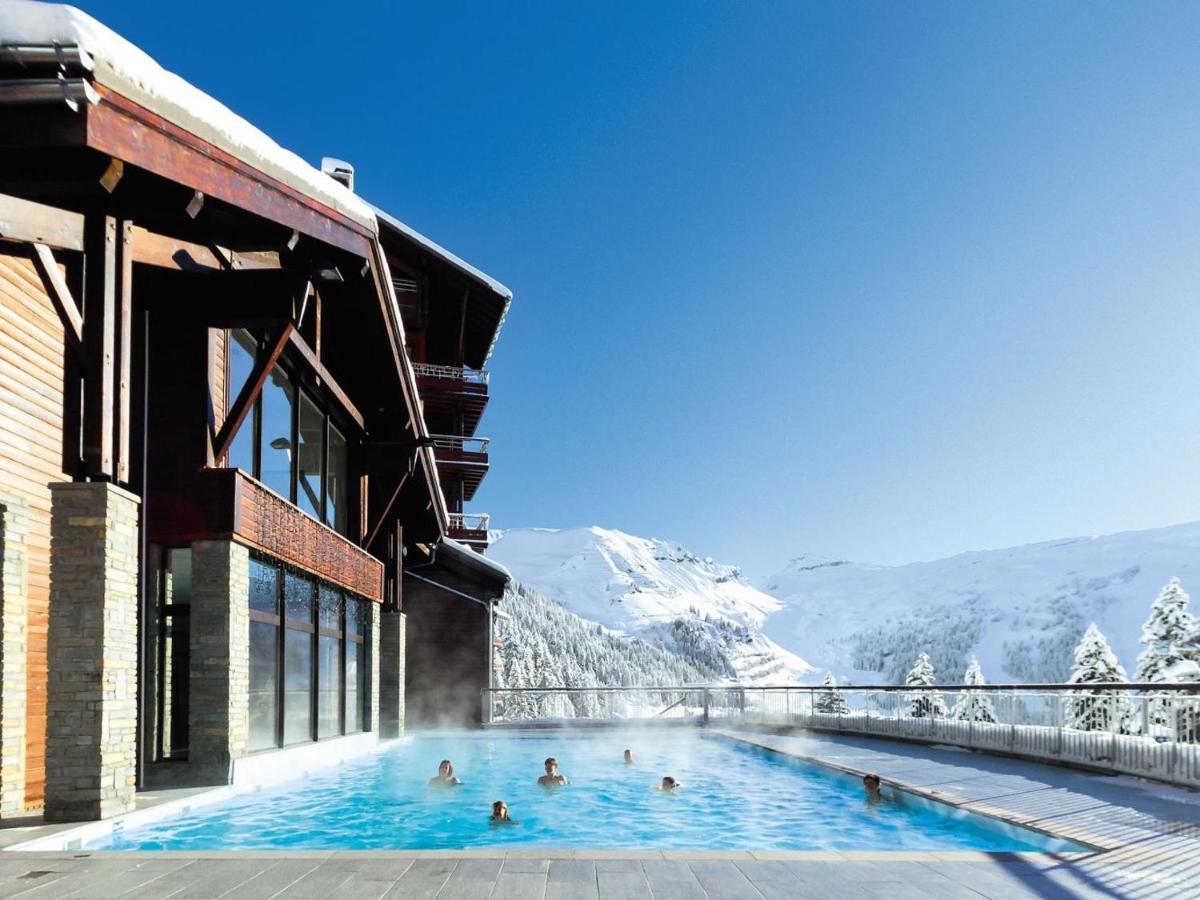 Appartement Premium En Pleine Nature A Flaine, 8 A 10 Personnes - Piscine Exterieure Chauffee, Jacuzzi, Sauna, Hammam Et Salle De Sport Exteriör bild