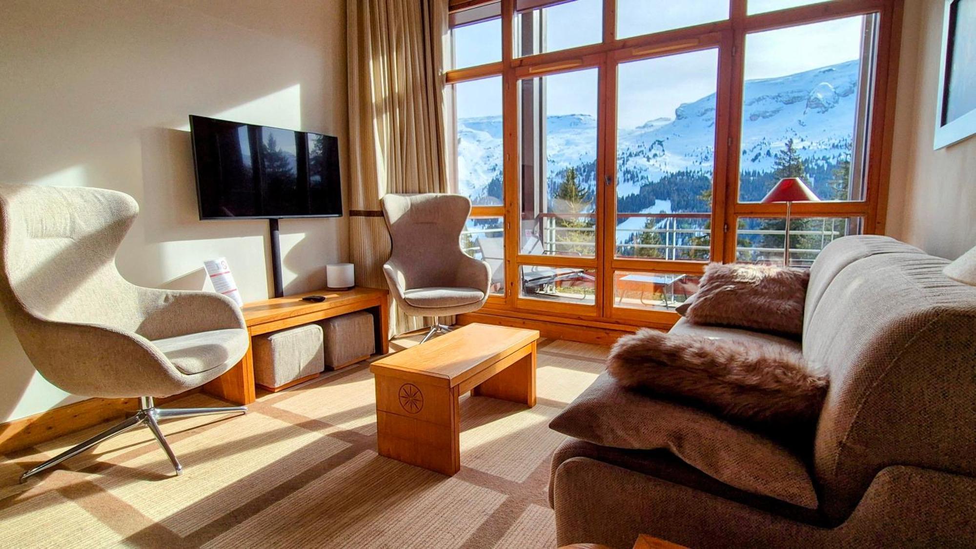 Appartement Premium En Pleine Nature A Flaine, 8 A 10 Personnes - Piscine Exterieure Chauffee, Jacuzzi, Sauna, Hammam Et Salle De Sport Exteriör bild